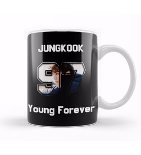 Bts Young Forever  Jungkook Kupa Bardak Porselen