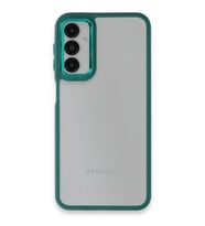 Durukar® Samsung Galaxy A14 4G Kılıf Dora Kapak - Haki Yeşil