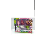 Miniş Oyuncak Karakterleri Littlest Pets Shop 5 'li Miniş Ailesi