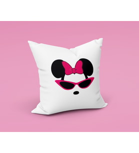 Minnie Mouse Sevgili Çift Tasarımlı Yastık
