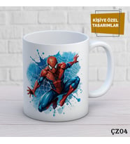 Spider Man. Film Karakterli Kişiye Özel Kupa  Bardak