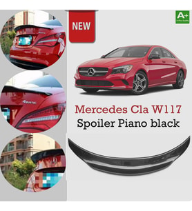 Mercedes Cla W117 Bagaj Üstü Spoiler  Piano Black