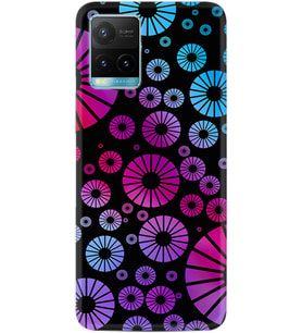 Vivo Y11S Y21S Y20 Y20S Y70 Kılıf Desemli Silikon Daireler 1751