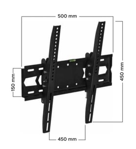 Tayfun VT-40 SA açılı tv duvar askı aparatı