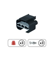 Radyatör Fan Soketi 3 Pin Kablosuz