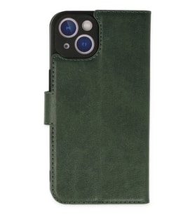 iPhone 14 Plus Kılıf Trend S Plus Kapaklı Kılıf - Yeşil