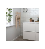 FRÖSVI Kayın Katlanır Sandalye 44 cmx51 cmx 77 cm (KAHVE)