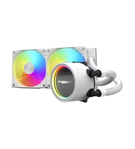 FSP AE24-W 240MM ARGB 2 FANLI (LGA1851/1700/1200/AM4/AM5) UYUMLU CPU BEYAZ SIVI SOĞUTUCU