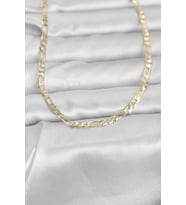CM 14K Gold Renk Kuşgözü Zincir Model 60 cm Kadın Kolye 5886