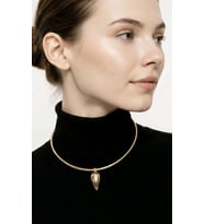 Monalisa Home Gold Zirkon Taşlı Lüks Boyun Kolye