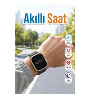 4 GB Hafızalı Akıllı Saat – Kablosuz Şarj, Bluetooth Müzik ve Çağrı Desteği