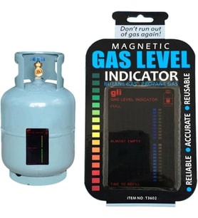 Mıknatıslı Tüp Gaz Seviye Ölçer - Hızlı Göstergeli - Yeniden Kullanılabilir