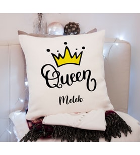 Queen Baskı Yastık Kişiye Özel