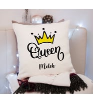Queen Baskı Yastık Kişiye Özel