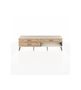 Arges TV Ünitesi 3 Çekmeceli  176x30x51 Antrasit-Aytaşı/Çam