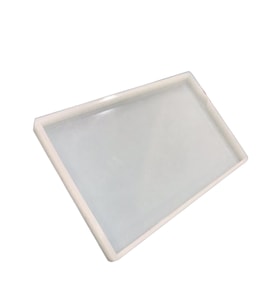 Epoksi Silikon Kalıp  Tepsi  Kalıbı Dikdörtgen 20X30 CM
