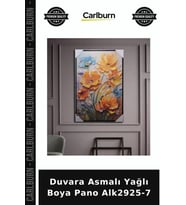 Özel Üretim Dekoratif Duvar Tablo Salon Ev Sanat Hediye Duvara Asmalı Yağlı Boya Pano Alk2925-7