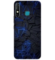 iNfinix Hot 8 (X650B/X650C) Uyumlu Kılıf Desen Baskılı Silikon Karmaşık Design STK:1874