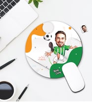 Kişiye Özel Karikatür Futbolcu Tasarımlı Mouse Pad 086