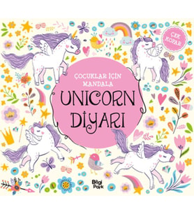Çocuklar İçin Mandala - Unicorn Diyarı