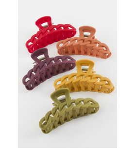 Zincir Şekilli Renkli Mandal Toka 10 cm