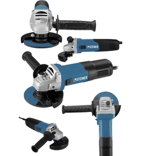 Steiner Alman 3000 W Profesyonel Sjs Metal Şanzuman Bakır Sargılı Avuç İçi Spiral Taşlama Makinası - (Standart)