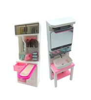 Oyuncak Giyinme Odası ve Banyo Dolabı ile Hayal Gücüne Sınır Tanımasın! (Beyaz)