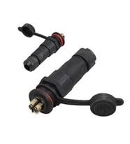 Ic-266M 16Mm Su Geçirmez Konnektor Şase Seyyar Takım 4 Pin