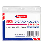 Bigpoint Eco Kart Poşeti Yatay 105x74mm x 100 Adet