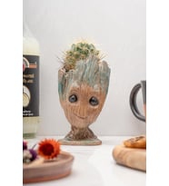 Marvel Groot Beton Saksı ve Kalemlik