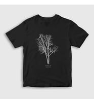Presmono Unisex Çocuk Siyah Tree Alice In Chains T-Shirt 8011tt