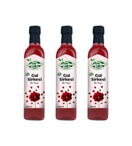 Tarihi Sultanahmet Baharatçısı Gül Sirkesi 3x500ml (Özel Üretim)