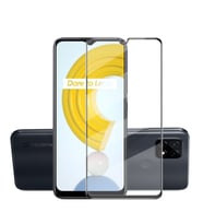 Realme C21Y Uyumlu Ön Koruma Seramik Nano Ekran Koruyucu (Siyah)