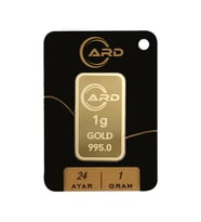 1 gr 24 Ayar ARD Külçe Altın