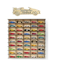 50 Araçlık Akçaağaç 1/64 Hobi Araba Rafı (hot Wheels, Matcbox)