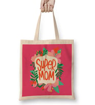 En Çok Satılan Supermom Süperanne 03 Bez Çanta Uzun Saplı