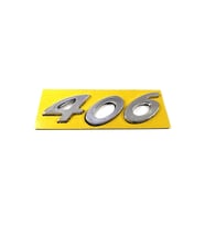PEUGEOT 406 Bagaj Yazısı 100mm-25mm