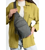 Üç Bölmeli Unisex Göğüs (Bodybag) Çantası Gri (Model: 571-9N)