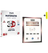 Eyüp B. TYT Matematik Video Defter Soru Bankası Seti 3D - KR Akademi Yayınları