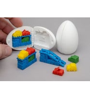 3D Baskı Sürpriz Oyuncaklı Yumurta - Kendi Oyuncağını Keşfet! (STD)