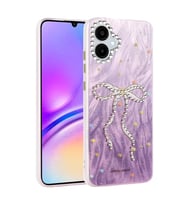 Newface Samsung Galaxy A06 Kılıf Blade Aynalı Desenli Kapak - Desen 1