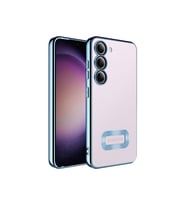 Samsung Galaxy S23 Uyumlu Kılıf Kamera Korumalı Logo Gösteren Zore Omega Kapak