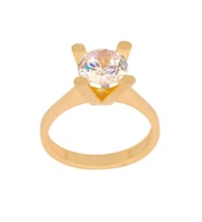 Cigold Tektaş Yüzük 14 Ayar Altın 5.06 Gr OA-K21501029105 (SARI-TABA)