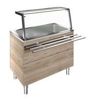 Electrolux Professional Müşteri Tarafında Bir Adet Boru Tip Paslanmaz Çelik Tepsi Kaydırma, Y= 900 Mm F03H3AF01W