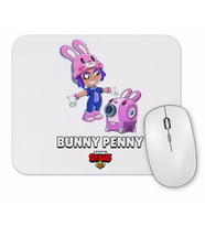 Brawl Stars Bunny Penny Mouse Pad