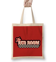 Twin Peaks Red Room Text Floor Bez Çanta Uzun Saplı