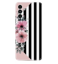 Samsung A23 A31 A32 A50 A51 A52 A53 A70 Kılıf Desenli Silikon Flowers 4 1390