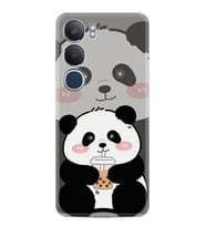 Vivo Y19S Kılıf Boutique Baskılı Resimli Milkshake Panda Pcode -058