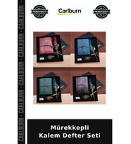 Mürekkepli Kalem Defter Seti Ofis Gereçleri Yazı Aracı Okul Eşyası