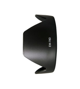Hlypro Canon EF-S 18-200MM F/3.5-5.6 IS  Lens İçin EW-78D Parasoley